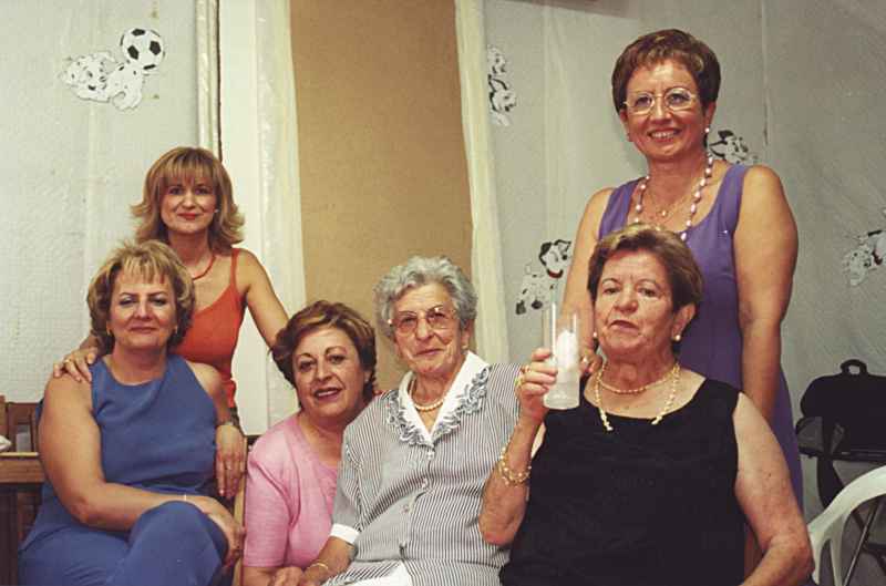 Sebastiana, Isabel, Ana Bella, Rita, Eva, M.Carmen